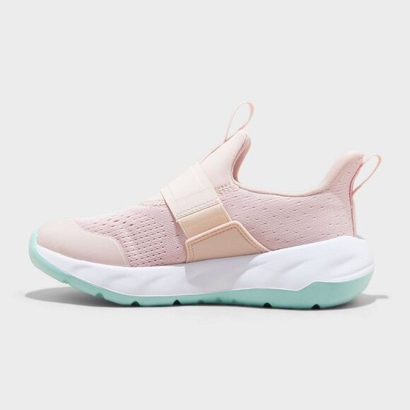 All In Motion - Kids' Dillon Slip-On Performance Sneakers - All In Blush - Picture 2 of 4